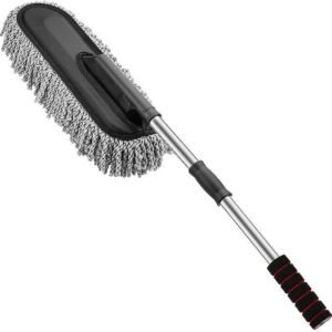 Super Soft Premium Microfiber Car Cleaning Brush Ideal as Mop Duster Wet and Dry Duster